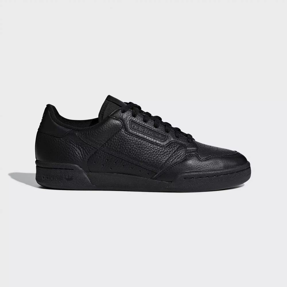 Adidas Continental 80 Tenis Negros Para Hombre (MX-20518)